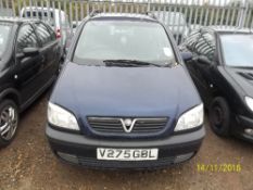 Vauxhall Zafira Elegance 16V - V275 GBLDate of registration: 21.09.19991796cc, petrol, manual,