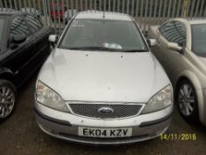 Ford Mondeo Zetec - EK04 KZVDate of registration: 14.04.20041798cc, petrol, manual, silverOdometer