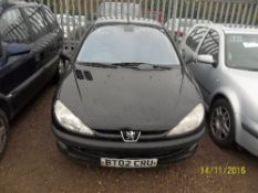 Peugeot 206 LX HDI - BT02 CRUDate of registration: 20.06.20021997cc, diesel, manual, blackOdometer