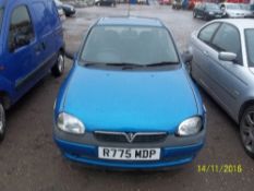 Vauxhall Corsa Sting - R775 MDPDate of registration: 04.10.1997973cc, petrol, manual, blueOdometer