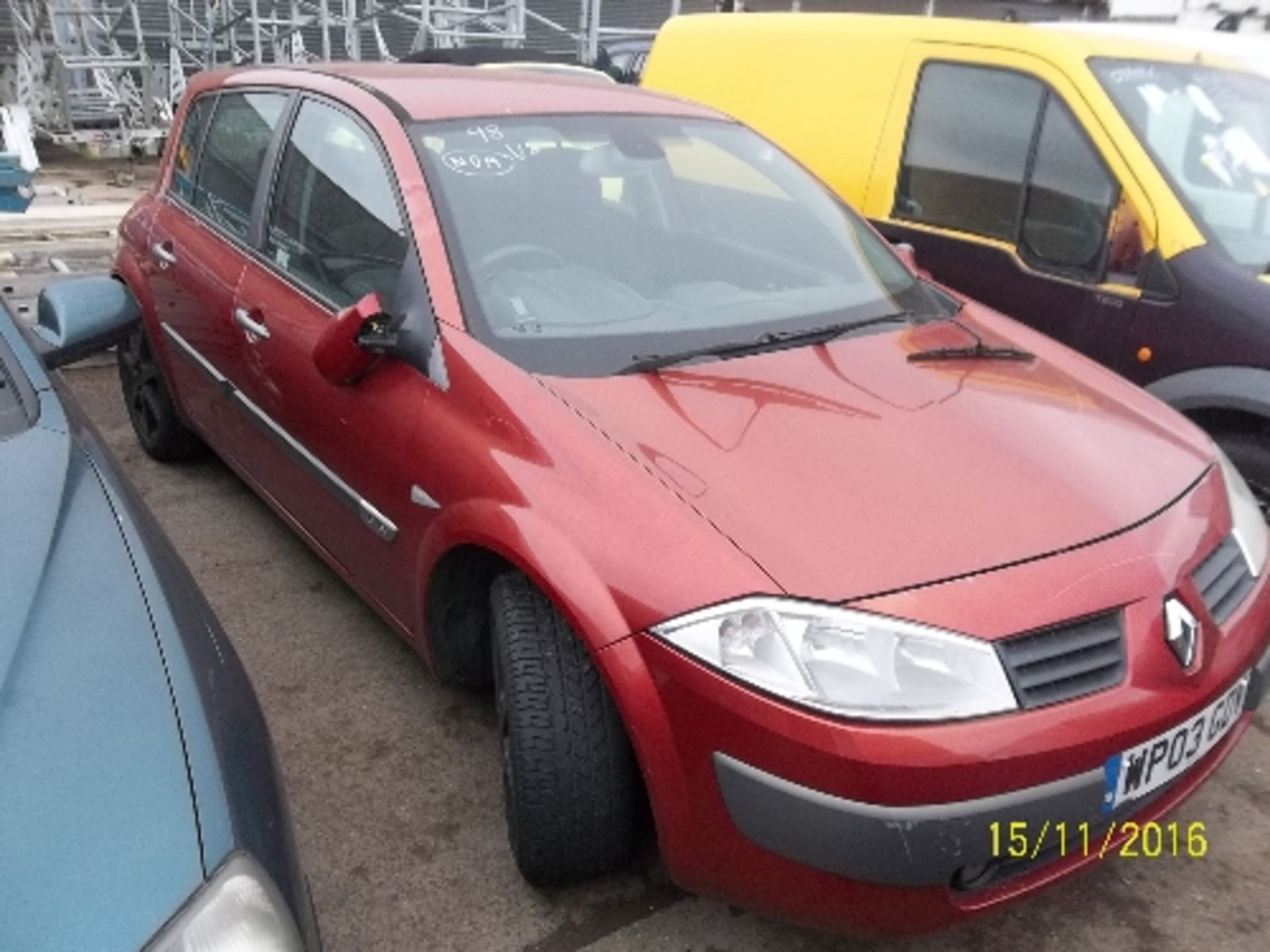 Renault Megane Dynamique 16V - WP03 GDVDate of registration: 07.07.20031598cc, petrol, manual, - Image 2 of 4