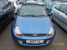 Ford StreetKA Luxury convertible - LB03 YKJ Date of registration: 11.07.2003 1599cc, petrol, manual,