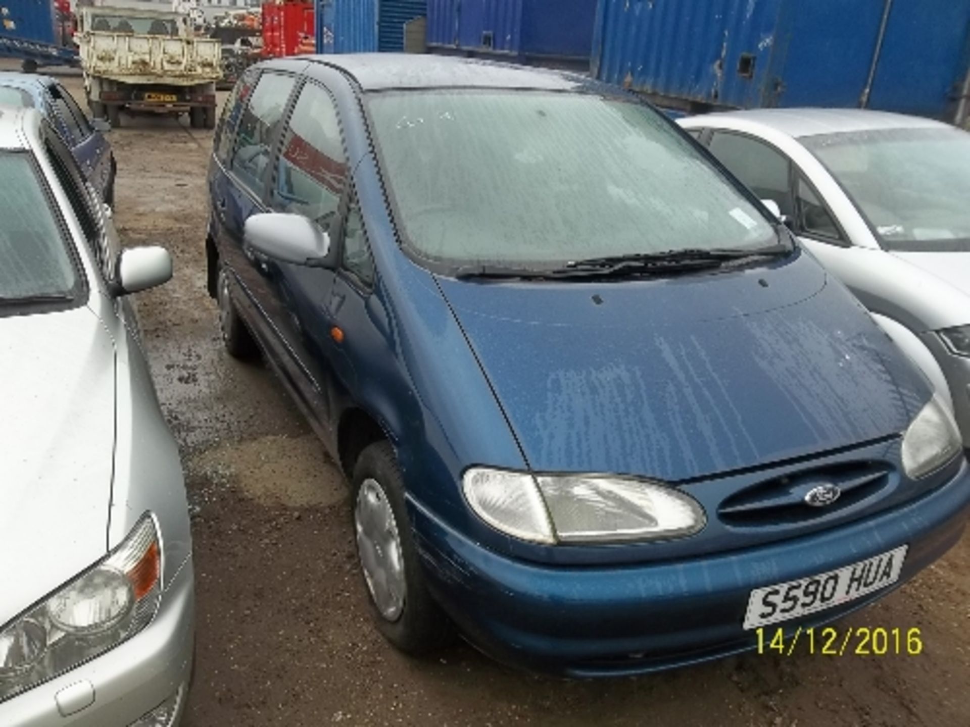 Ford Galaxy GLX - S590 HUA Date of registration: 01.08.1998 1896cc, diesel, manual, blue Odometer - Image 2 of 4