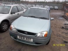 Ford Fiesta Freestyle - Y631 XOT Date of registration:  06.04.2001 1242cc, petrol, manual, green