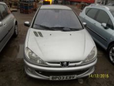 Peugeot 206 Quiksilver - BP03 EBVDate of registration: 23.06.20031360cc, petrol, manual,