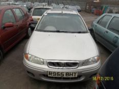 Rover 216 SI – R955 BHT Date of registration:  29.08.1997 1589cc, petrol, manual, silver Odometer