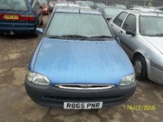 Ford Escort Ghia X - R865 PNR Date of registration: 28.11.1997 1796cc, petrol, manual, blue Odometer