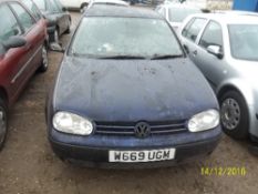 Volkswagen Golf SE - W669 UGMDate of registration: 15.05.20001595cc, petrol, blueOdometer reading at