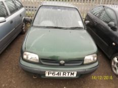 Nissan Micra GX - P641 RTMDate of registration: 05.03.1997998cc, petrol, variable speed automatic,