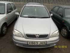 Vauxhall Astra CD 16V Estate - X863 JGS Date of registration: 30.09.2000 1796cc, petrol, manual,