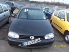 Volkswagen Golf GT TDI - FP53 RUWDate of registration: 17.11.20031896cc, diesel, manual, black