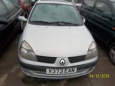 Renault Clio Expression 16V - Y373 EAN Date of registration: 19.06.2001 1149cc, petrol, manual,