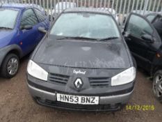 Renault Megane Dynamique 16V - HN53 BNZ Date of registration: 15.10.2003 1390cc, petrol, manual,