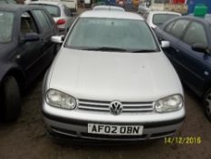 Volkswagen Golf SE - AF02 OBNDate of registration: 12.03.20021595cc, petrol, 4 speed automatic,