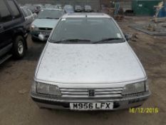 Peugeot 405 GLX Turbo – M956 LFX Date of registration:  23.03.1995 1905cc, diesel, manual, silver