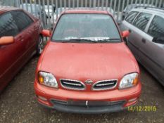 Nissan Micra Sport+ - X319 XCVDate of registration: 23.02.20011348cc, petrol, manual, redOdometer