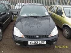 Ford Focus Zetec - WL03 LSZ Date of registration: 25.06.2003 1596cc, petrol, 4 speed automatic,