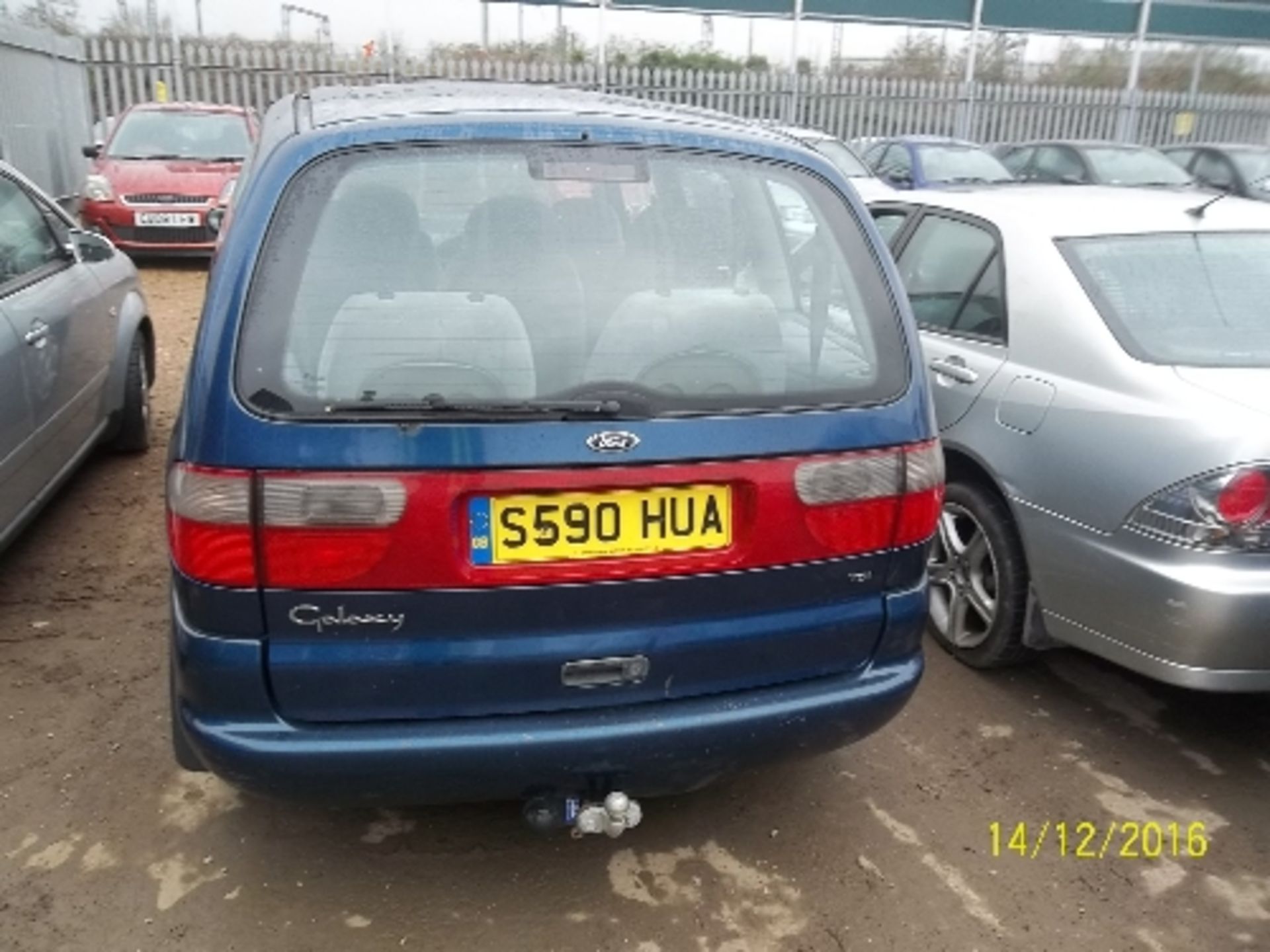 Ford Galaxy GLX - S590 HUA Date of registration: 01.08.1998 1896cc, diesel, manual, blue Odometer - Image 3 of 4