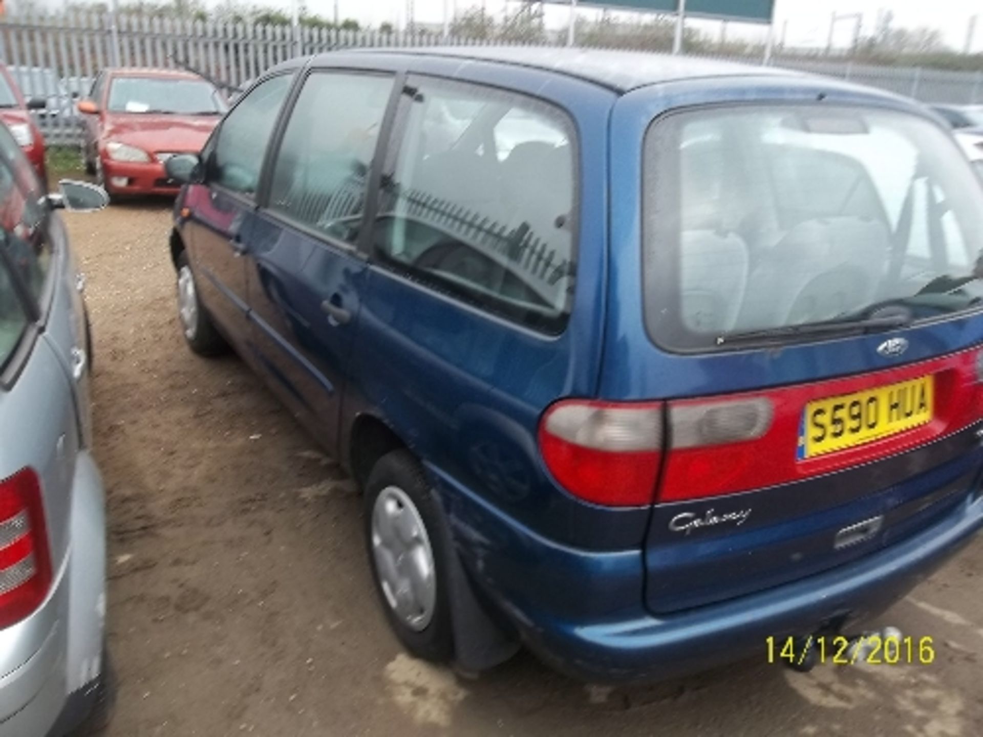 Ford Galaxy GLX - S590 HUA Date of registration: 01.08.1998 1896cc, diesel, manual, blue Odometer - Image 4 of 4