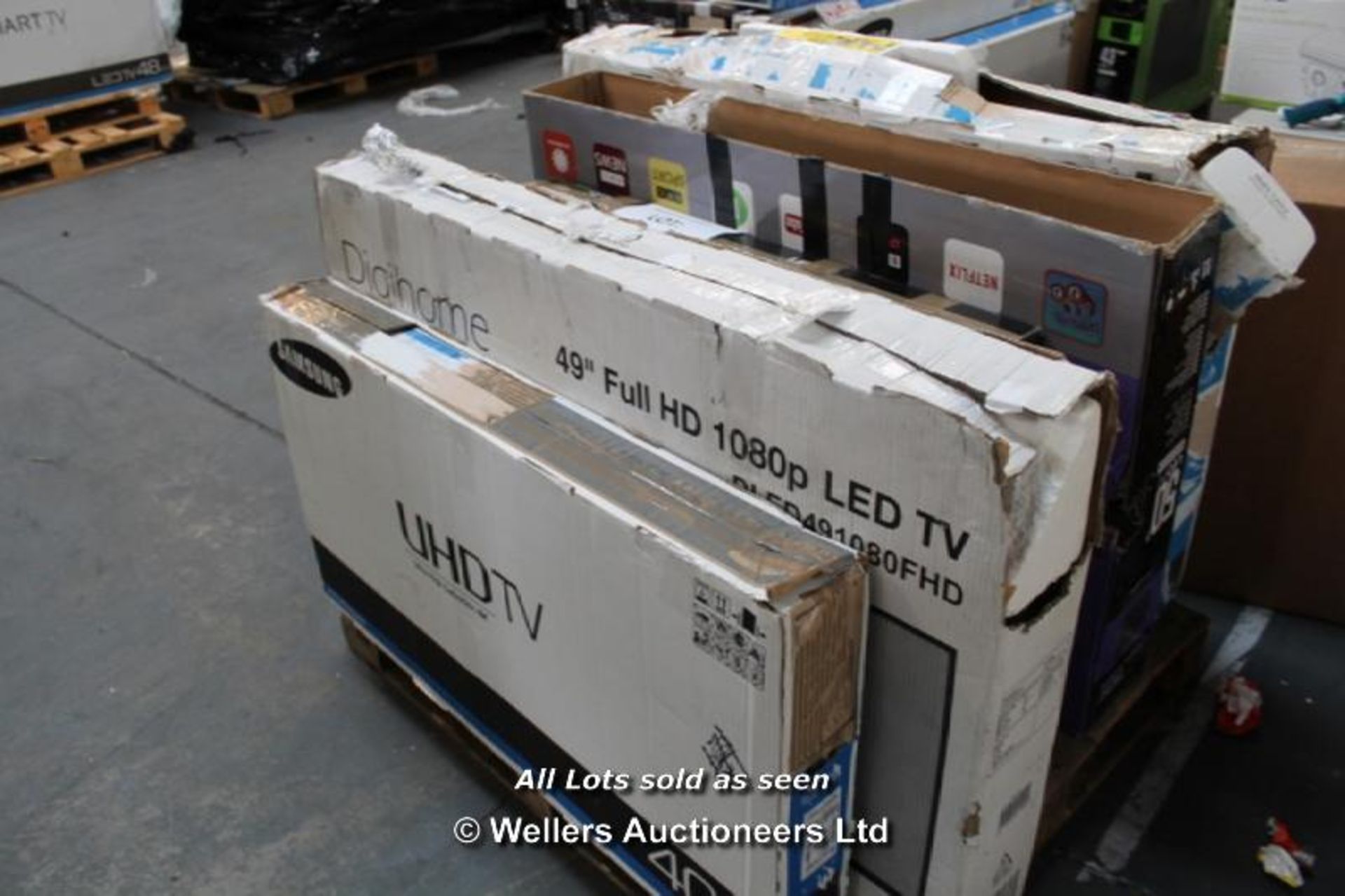 PALLET OF: SEIKI 40" SMART FULL HD FREEVIEW TV.  / - Image 2 of 2