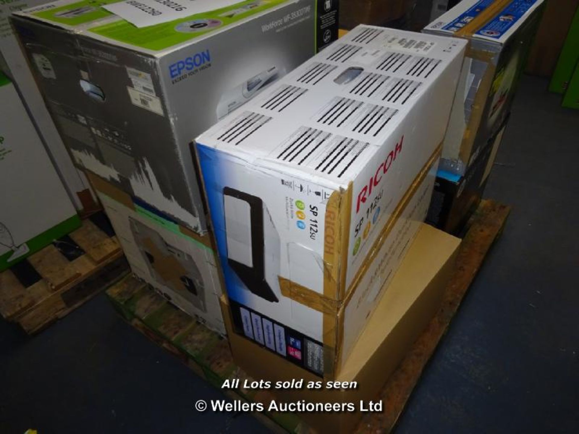 PALLET OF: EPSON WORKFORCE WF-3530DTWF MULTIFUNCTI