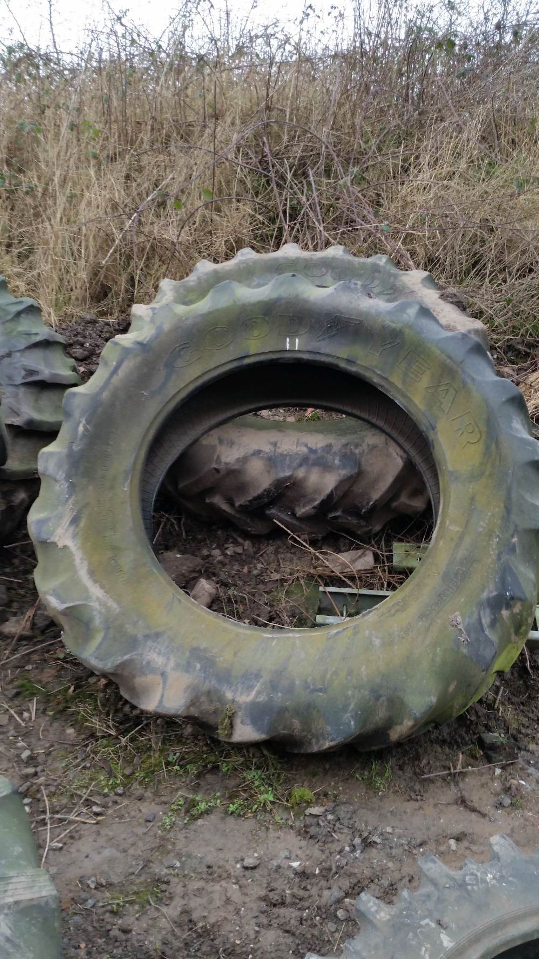 Goodyear 20.8r42 Tractor Tyres X 2