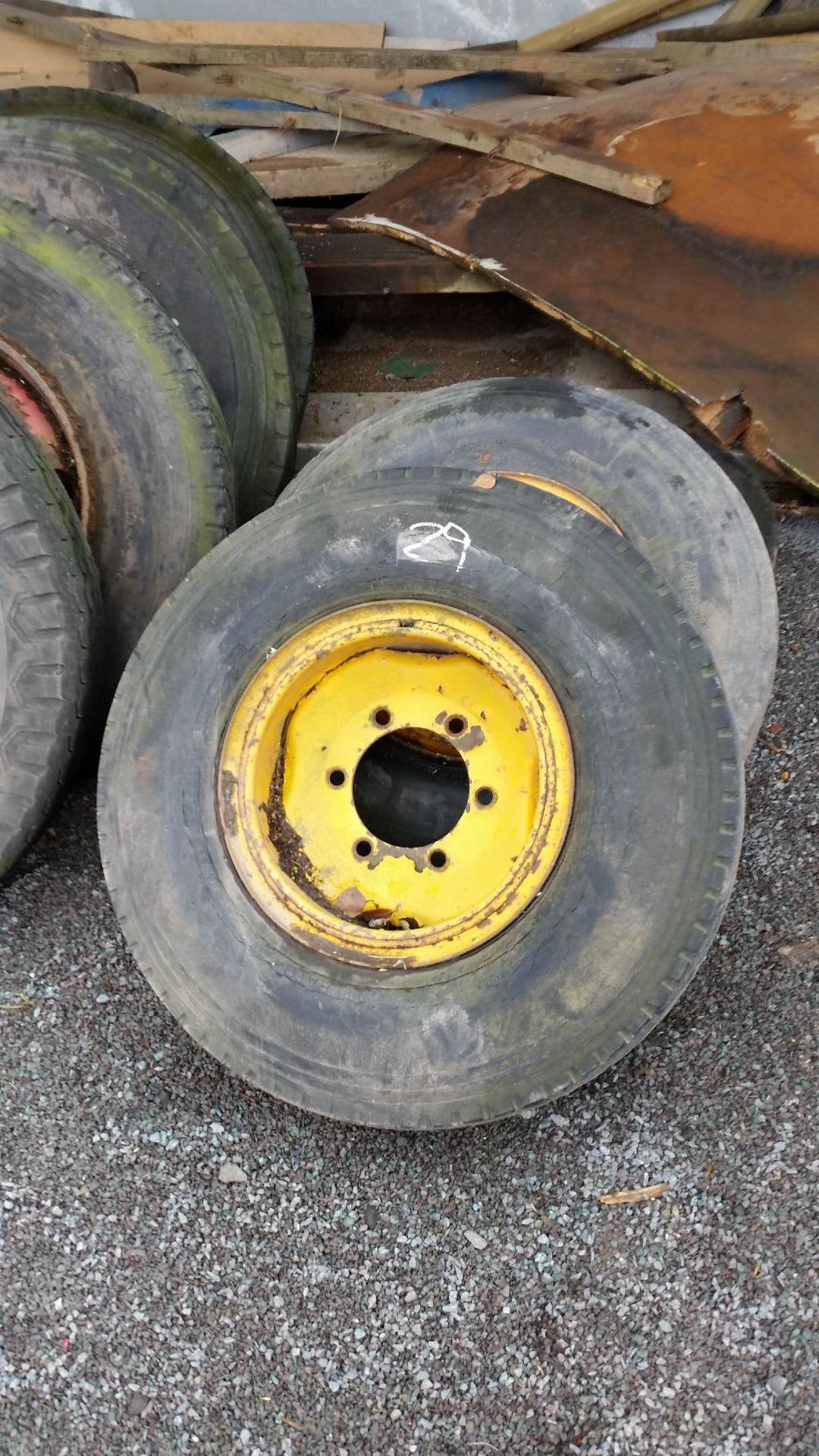 8.25 x 16 Trailer Wheels & Tyres  6 Stud X 3