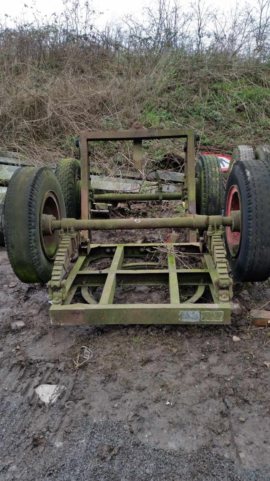 Vintage Dyson Front/Back Axles C/W Springs And Wheels