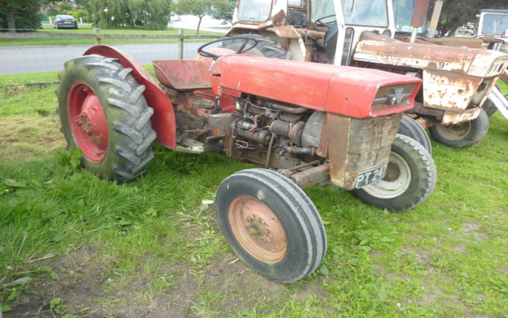 5235 MF 130 tractor, PT 247