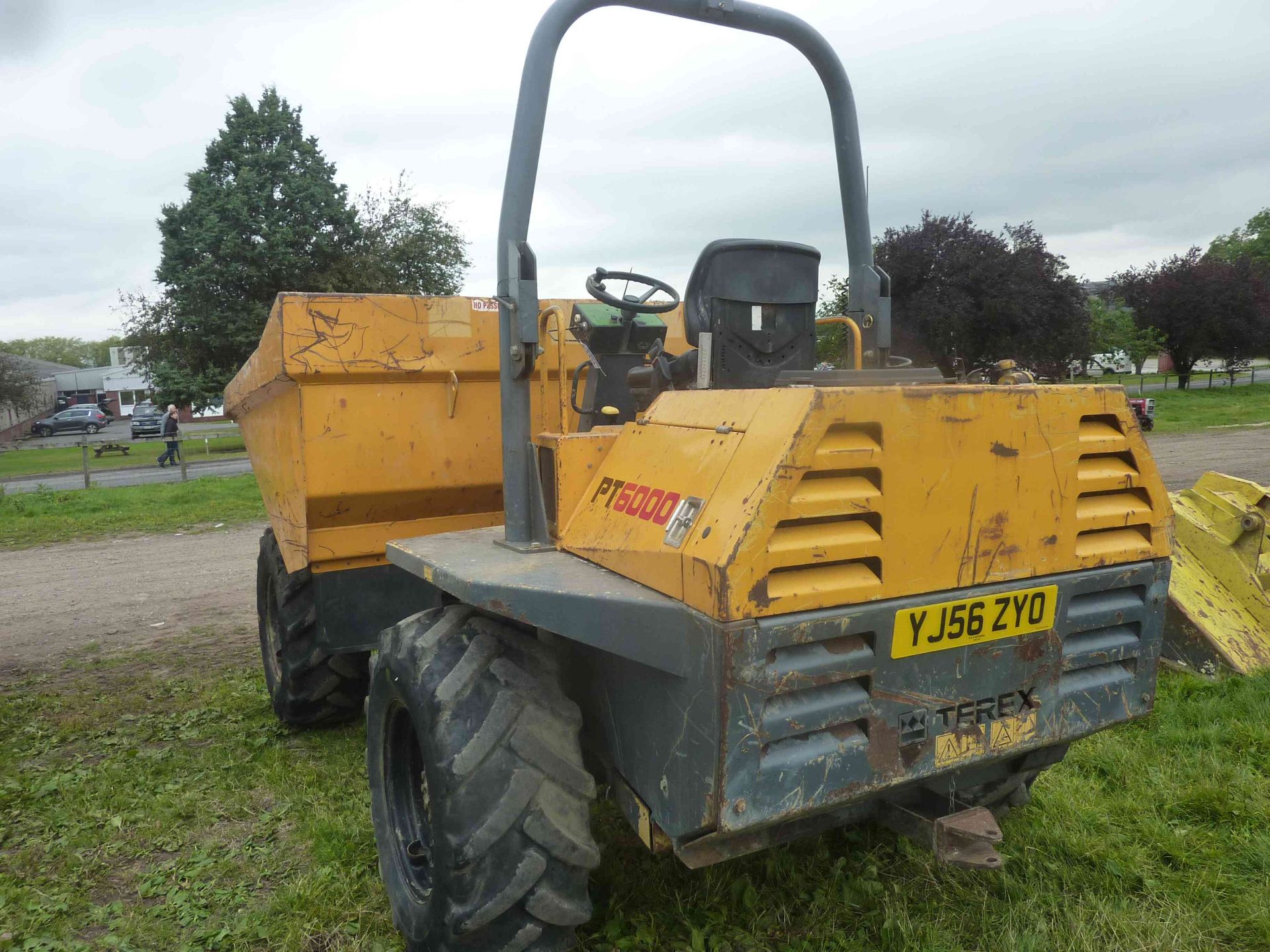 4973 Terex PT6000 site dumper - Image 2 of 2