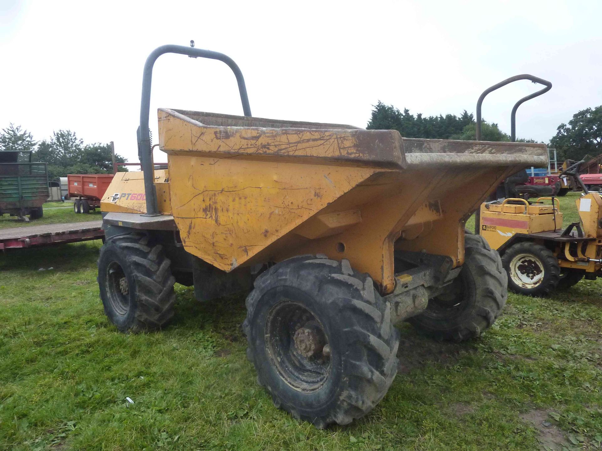 4973 Terex PT6000 site dumper