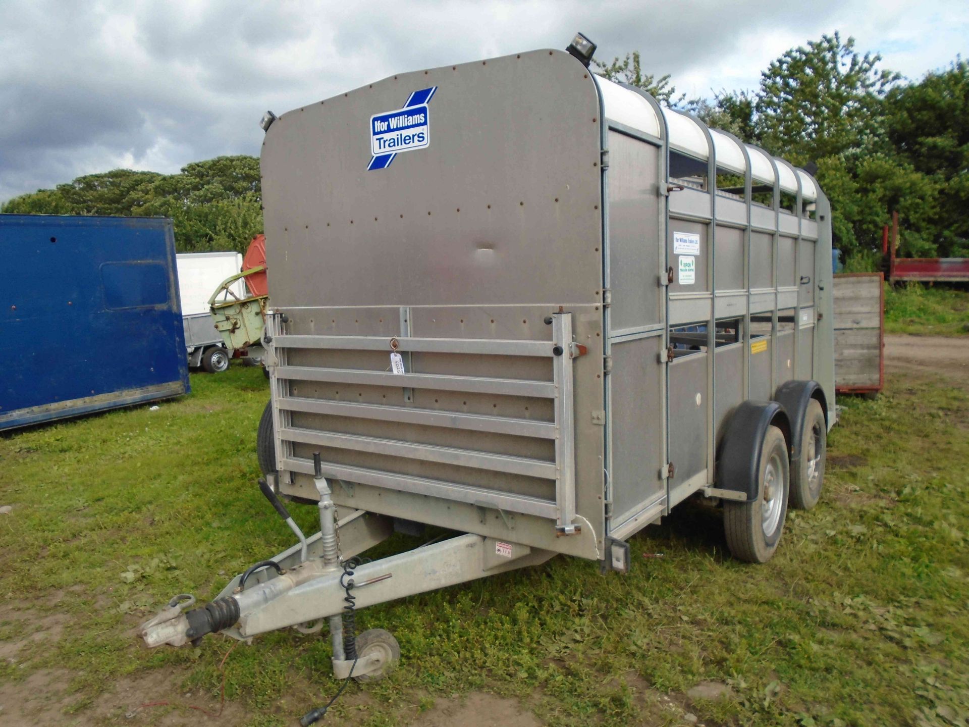 5025 Ifor Williams cattle trailer, 2010, one owner from new