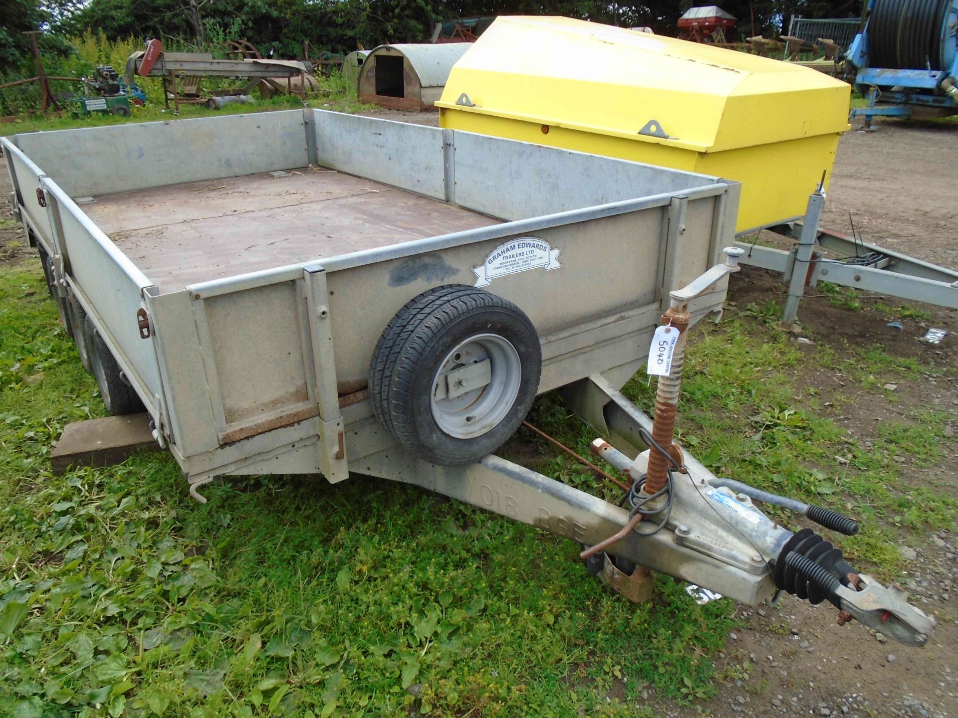 *5040 Graham Edwards 3.5T dropside triaxle