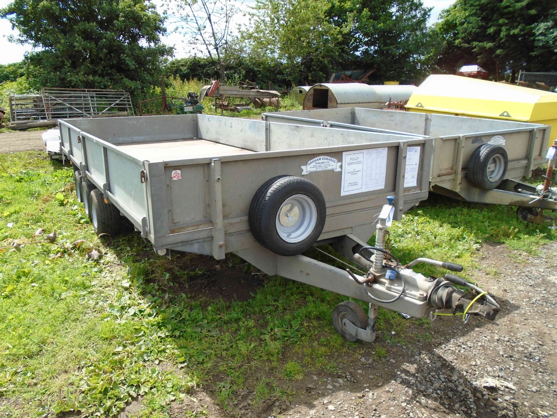 5039 Flatbed trailer