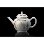 A doucai teapot and cover with European gilt embellishments China, 18th century (h. cm 17,5) (from