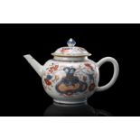 A small globular Imari teapot and cover China, 18th century (h. 14 cm.) (from the private collection