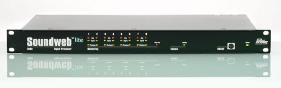 1 x Soundweb Lite Signal Processor - Model 3088 - 8 Channel - CL150 - Location: Canary Wharf,