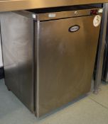 1 x Foster Stainless Steel Undercounter Chiller Fridge - H82 x W60 x D60 cms - CL150 - Location: