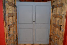 1 x Set if Saloon Doors With Hinges - H169.5 x W66.5 cms - CL110 - Ref GR023 - Location: Canary