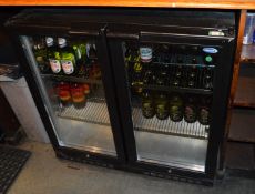 1 x Arborne Two Door Drinks Chiller - FG25 - CL150 - Location: Canary Wharf, London, E14