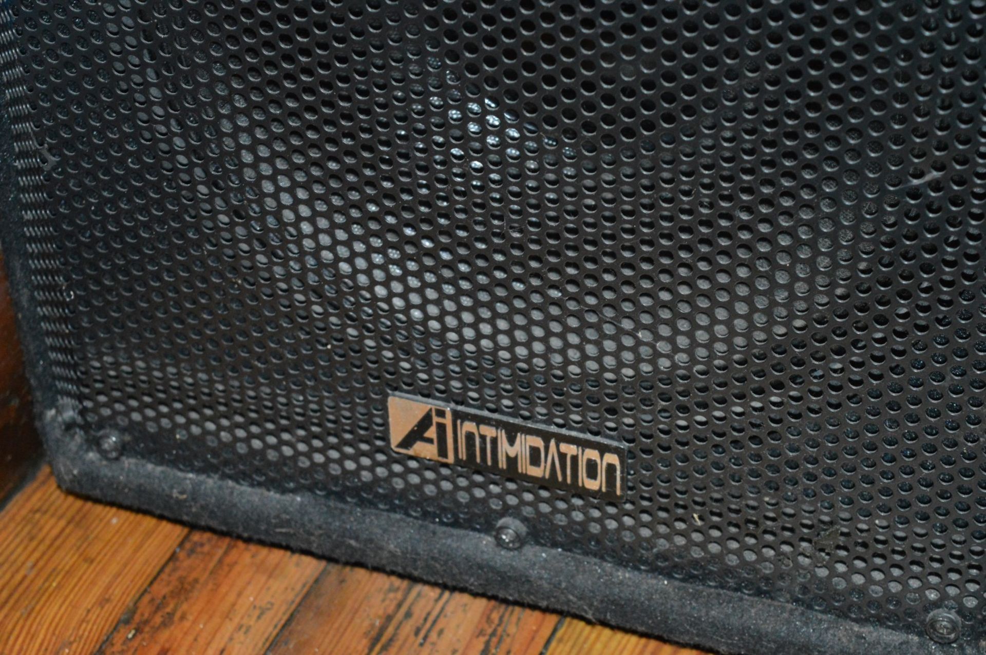 1 x Audio Intimidation DJ Speaker - 200w RMS Speaker With 12 Inch Sub Woofer - Model INT112 - WxDxH: - Image 2 of 3