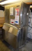 1 x Scotsman MC45 Automatic Ice Machine - Stainless Steel - H184 x W107 x D69 cms - CL150 - Ref