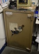 2 x Large Heavy Duty Safes - Keys or Codes Not Included - Buyer to Remove From 1st Floor