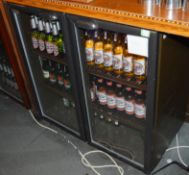1 x Staycold Two Door Drinks Chiller - H93 x W90 x D58 cms - Ref B026 - CL150 - Location: Canary