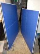 1 x Cornilleou Full Size Indoor Fold Up Ping Pong Table - Includes Main Playing Surface and Two Legs