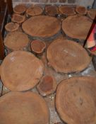 64 x (Approx) Decoratuve Log Cuts - Various Sizes Included, Please See Pictures For Examples - CL150
