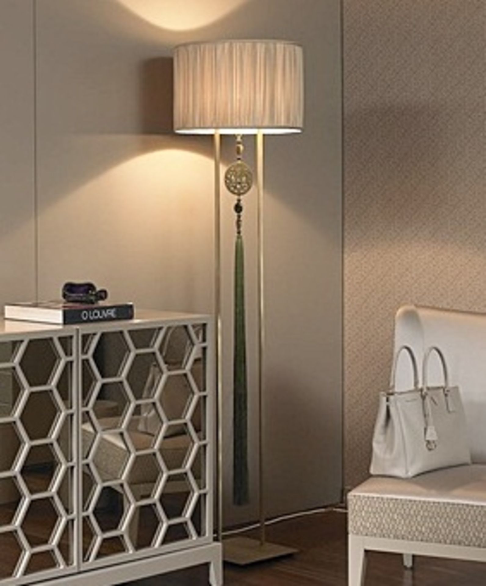 1 x FRATO 13lp0100 Accra Floor Lamp - Ref: 5071027 - CL087 - Location: Altrincham WA14 - Original