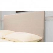 1 x TEMPUR C Marseille (Ardennes) Profiled Headboard (Ss12) - Colour: Biscuit - Ref: 2965313 - CL087