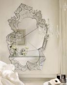 1 x MENINA DESIGN LDA Venice Mirror - Ref: 3746465 - CL087 - Location: Altrincham WA14 - Original