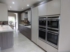 1 x Stunning Siematic Kitchen With Modern Miele and Neff appliances - Superbly Presented In